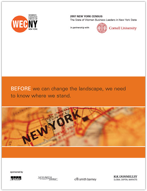 2007 WECNY Census Cover